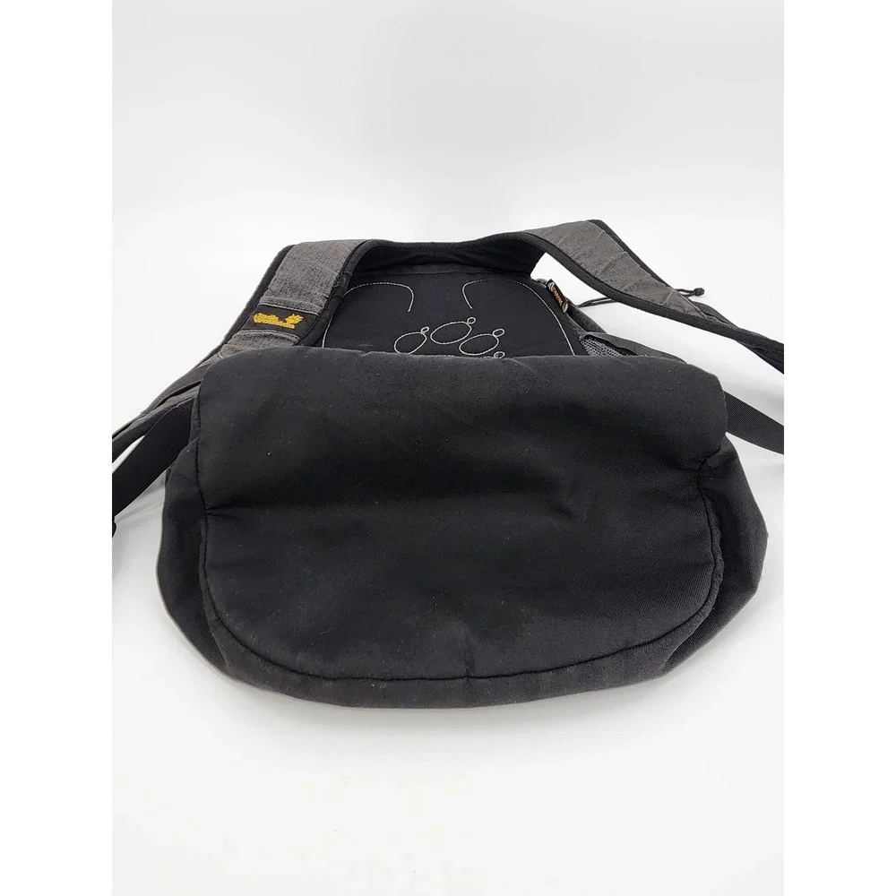 Jack Wolfskin Pecos Backpack Snuggle Up Black Grey Daypack Hiking Bag